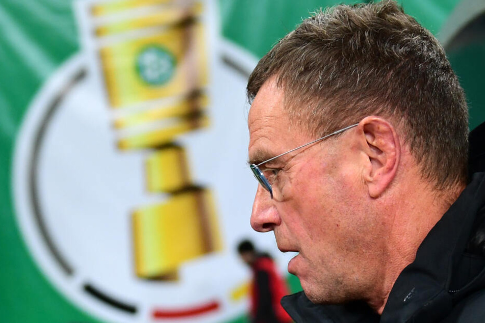 Trainer und Sportdirektor Ralf Rangnick erreichte mit RB Leipzig erstmals das DFB-Pokal-Viertelfinale.