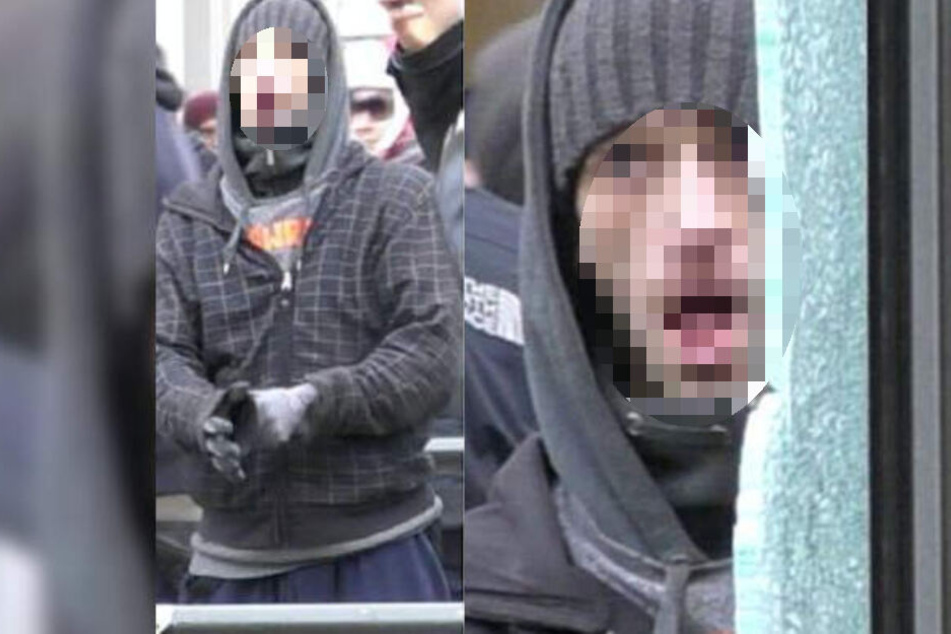 Der 32-Jährige konnte nicht leugnen, dass er die abgebildete Person ist und stellte sich bei der Polizei.