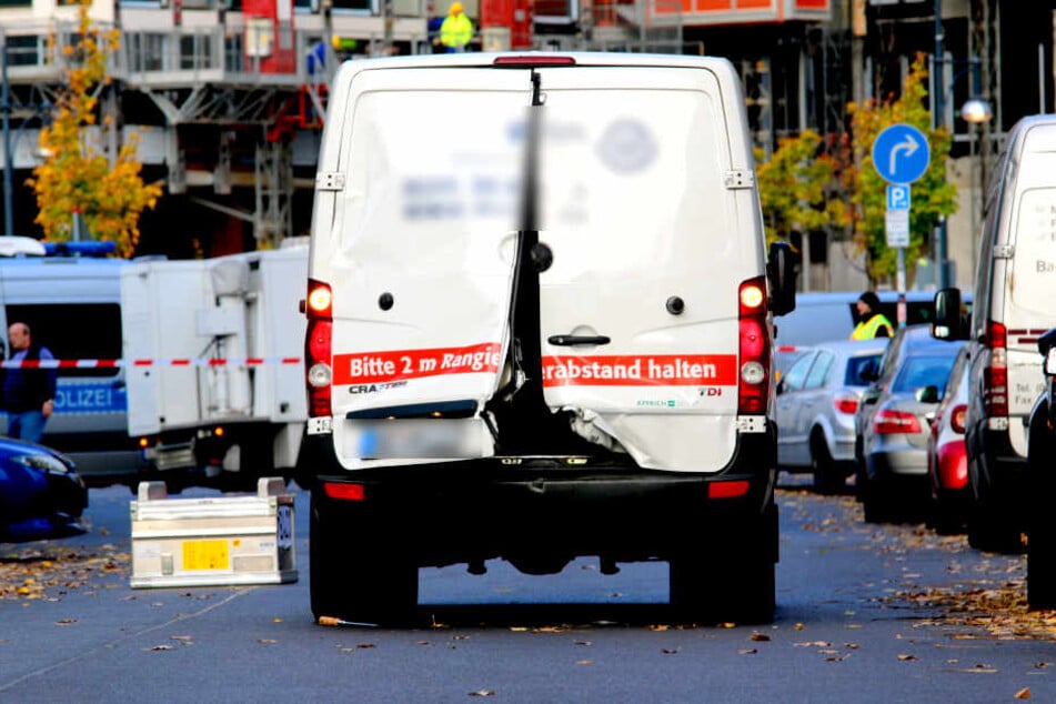 In der Nähe des Berliner Alexanderplatzes wurde am Freitagmorgen ein Geldtransporter überfallen.