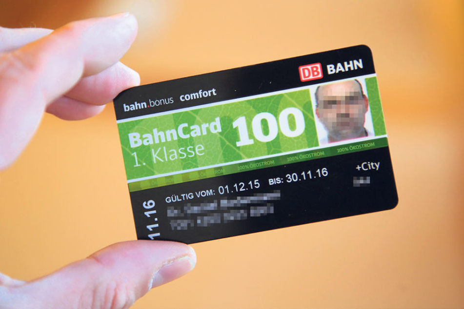 Eine der erschwindelten Bahn-Cards: Auf dem Foto ist Ingo S., aber die Karte
ist auf einen fiktiven Doktor Daniel B. ausgestellt.