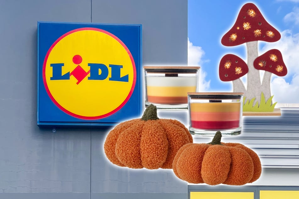 Am Dienstag (2.9.) hat Lidl Herbstdeko und Kerzen im Angebot