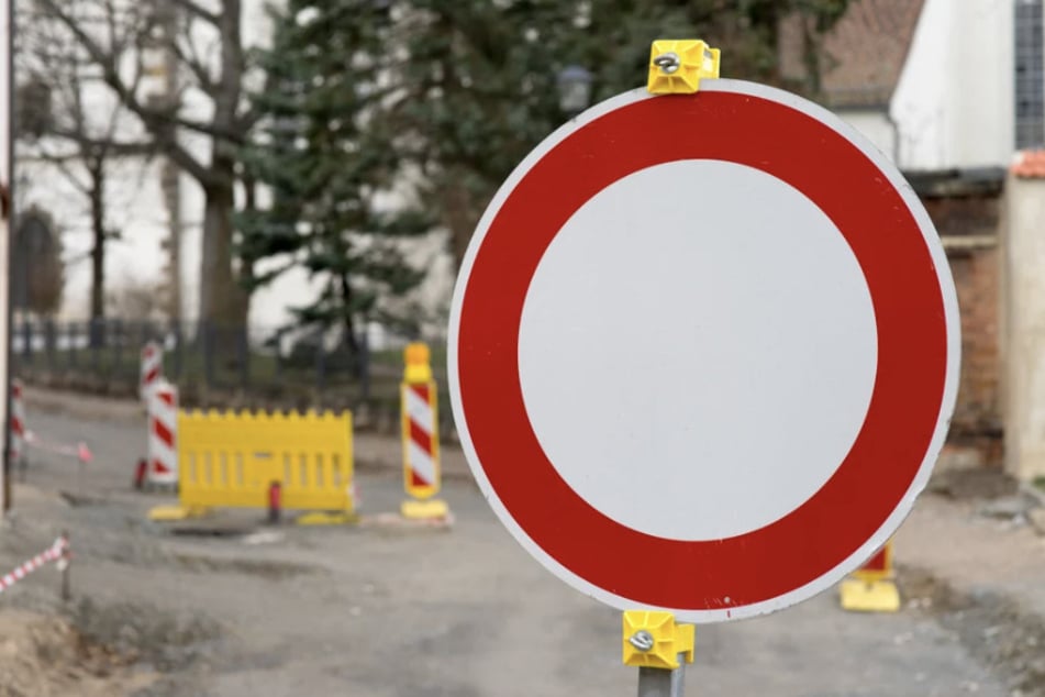 Die Markersdorfer Straße in Chemnitz muss spontan gesperrt werden. (Symbolfoto)