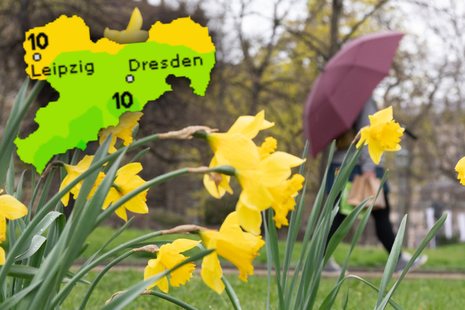 Wetter in Sachsen: Der April wird seinem Ruf in der letzten Woche gerecht...