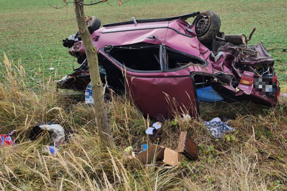 Unfall A14: Fahrer am Steuer eingenickt! 35-Jähriger bei Unfall auf der A14 schwer verletzt