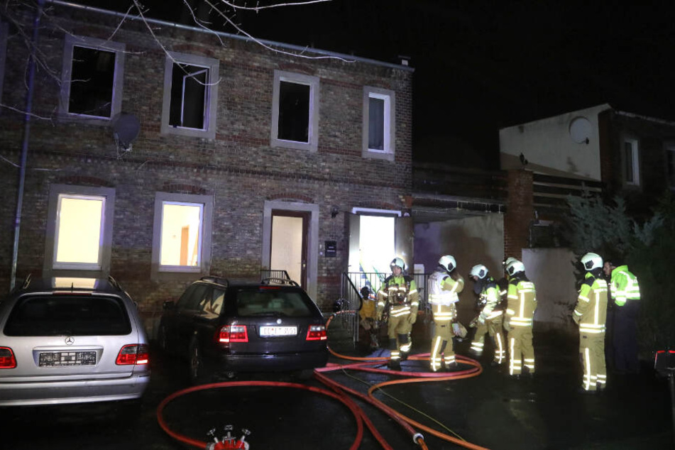 Kein sichtbarer Feuerschein, dennoch waren die Einsatzkräfte gefordert.