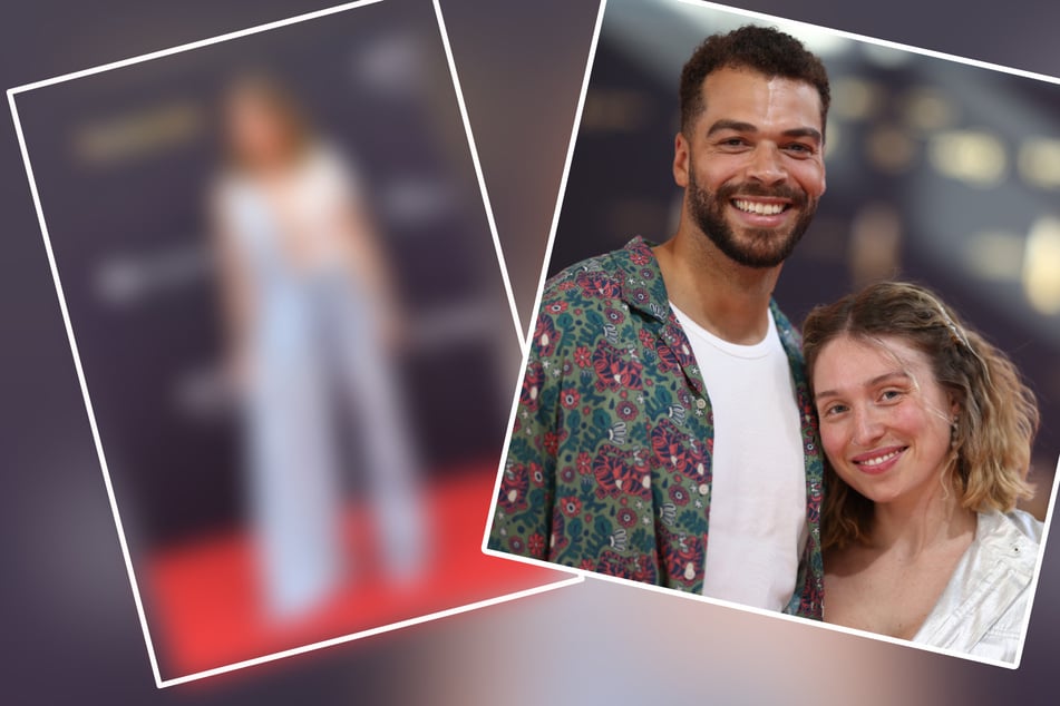 Extravagantes Outfit: Bianca Heinicke macht "zweigeteilt" die Bambi-Awards unsicher