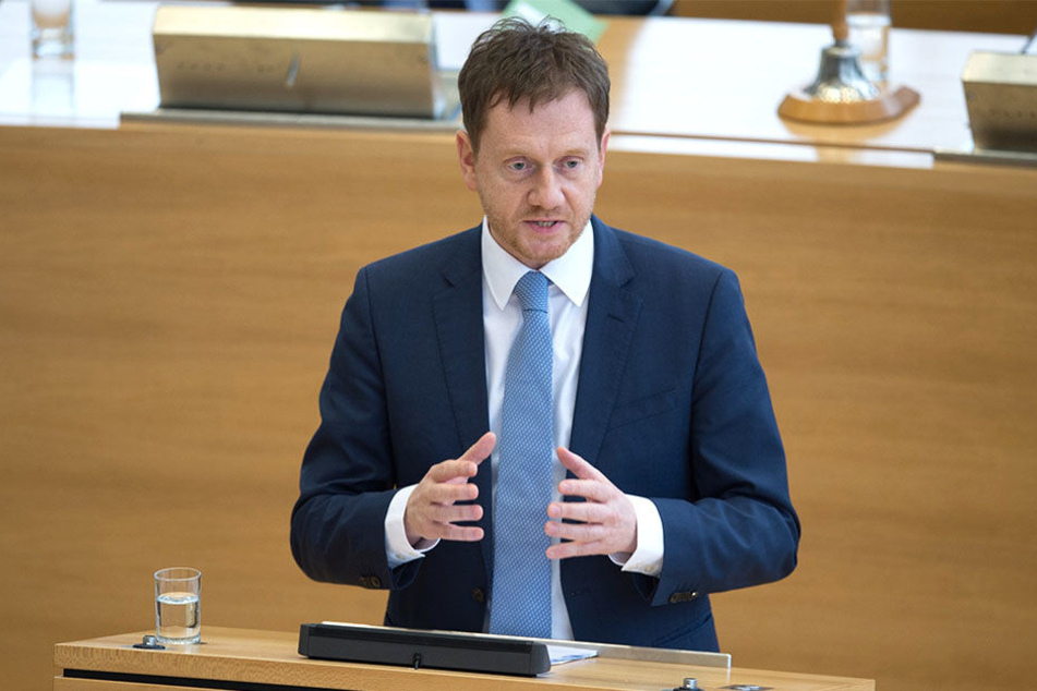 CDU-Spitzenkandidat Michael Kretschmer (43).