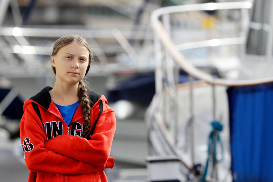 Greta Thunberg überquert gerade per Segelboot den Nordatlantik.