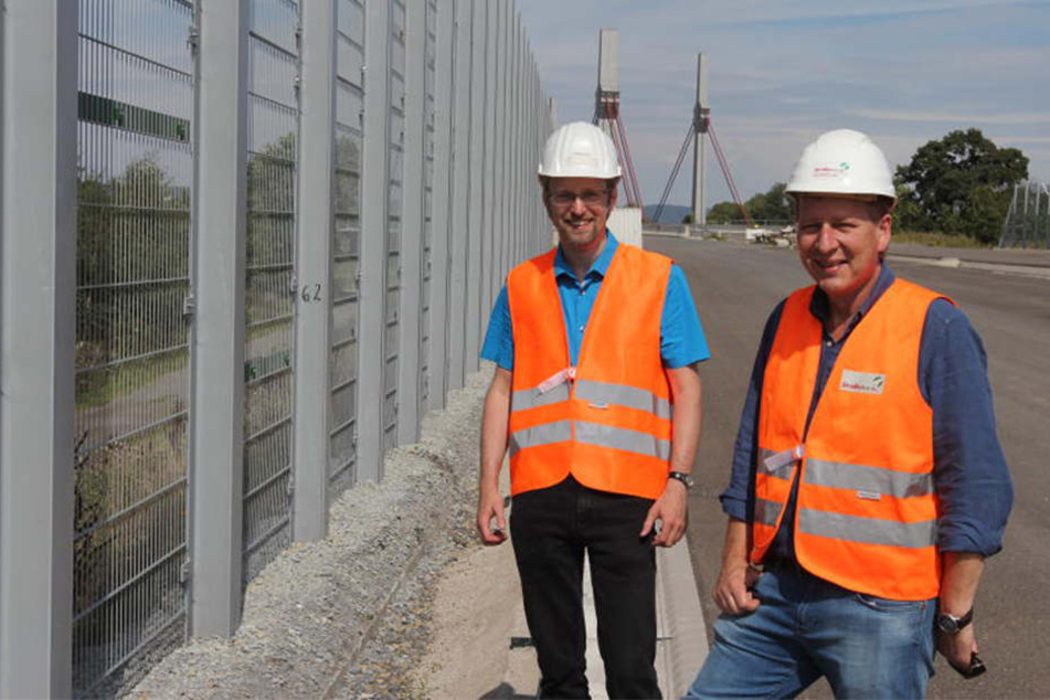 Sebastian Felgenhauer (links) und Sven Johanning sind optimistisch: Bis 2019 soll alles erledigt sein.
