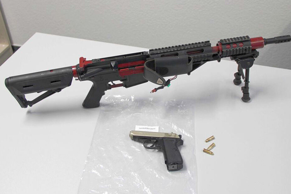 Diese Waffen wurden sichergestellt.