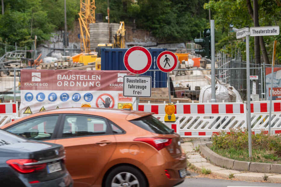 Zwei permanente Vollsperrungen gibt es ab Montag, dem 5. August in Chemnitz. (Symbolbild)