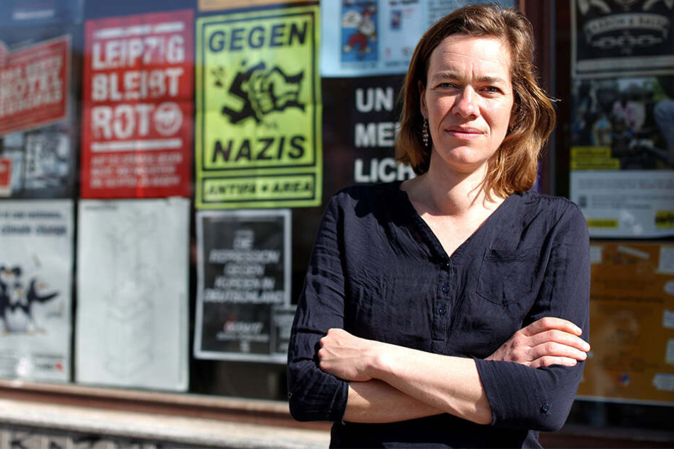 Linker CDU-Schreck: Juliane Nagel (40) will ihren Leipziger Wahlkreis wieder gewinnen.