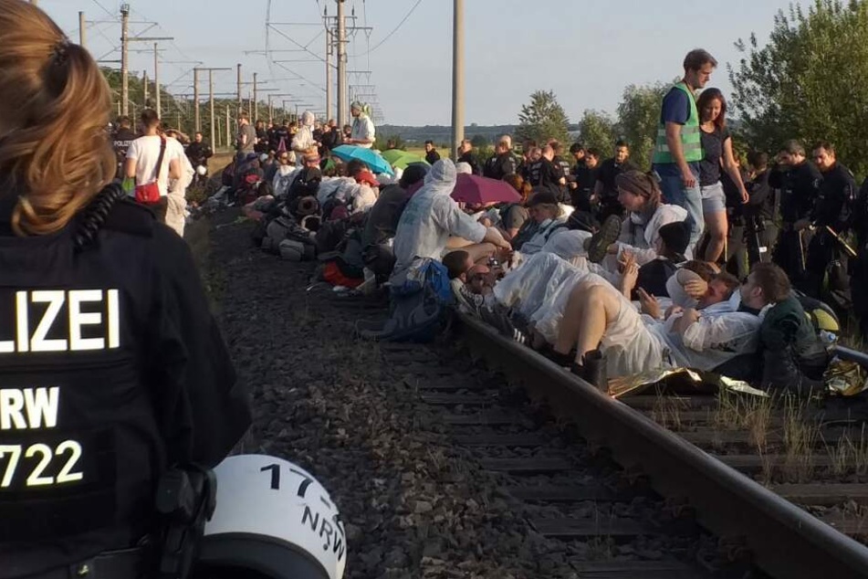 Die Polizei ist bereits vor Ort.