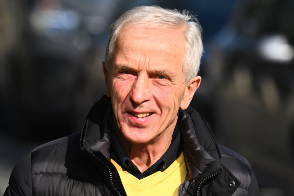 Christoph Franke (79) hielt sich nach der Wende am längsten als Trainer von Dynamo Dresden.