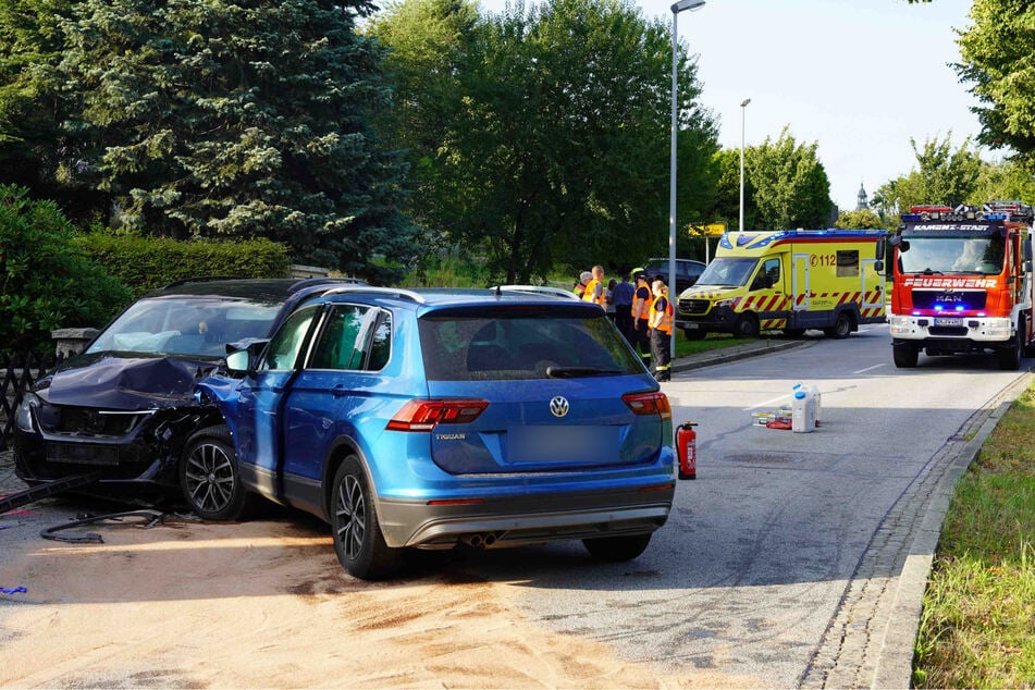 Der VW war am Freitagabend in den Gegenverkehr geraten.