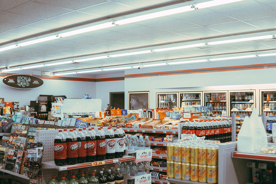 Two women and their children stole food at a local supermarket (stock image).