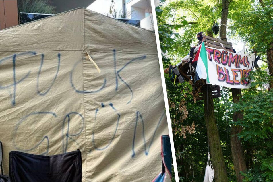 "Fuck Grün": Angriffe auf Waldbesetzung in Magdeburg nehmen zu