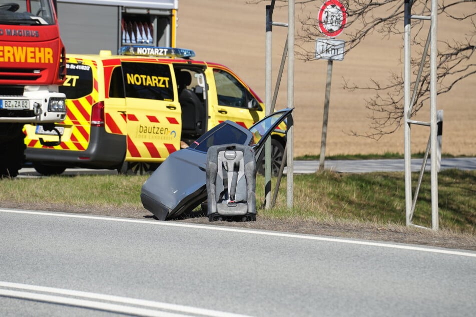 Ein einjähriges Mädchen erlitt leichte Verletzungen.