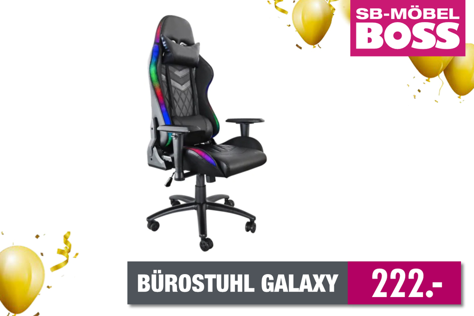 Bürostuhl Galaxy für 222 Euro.