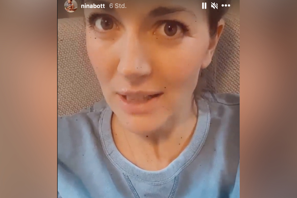 Nina Bott (43) auf Instagram.