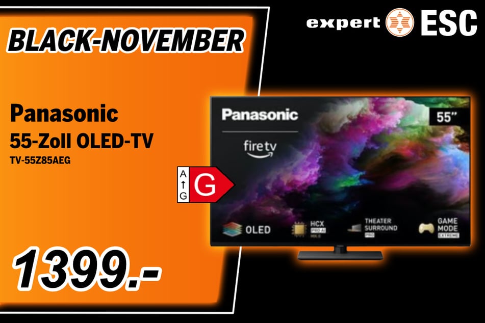 55-Zoll Panasonic OLED-TV für 1399 Euro.