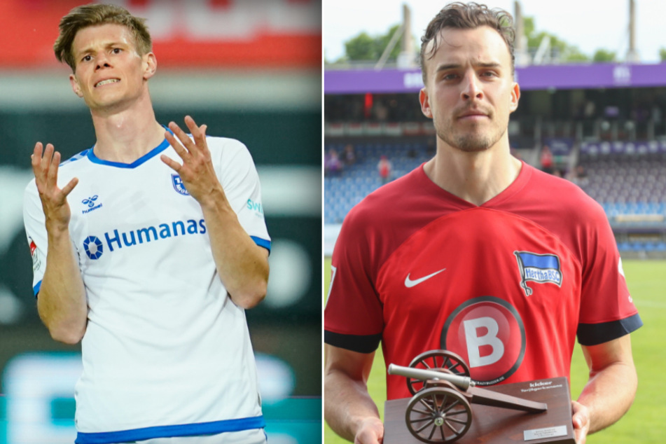 Torschützenkönig Haris Tabakovic (29, r.) bekommt mit Luca Schuler (25) neue Konkurrenz bzw. einen neuen Sturmpartner?