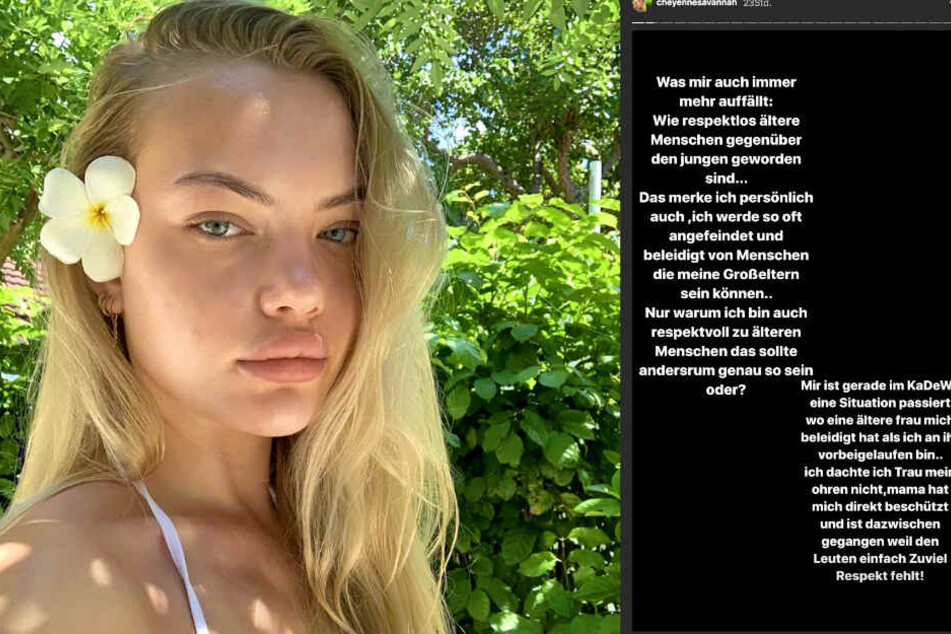 Auch Tochter Cheyenne (19) meldet sich auf Instagram dazu zu Wort.