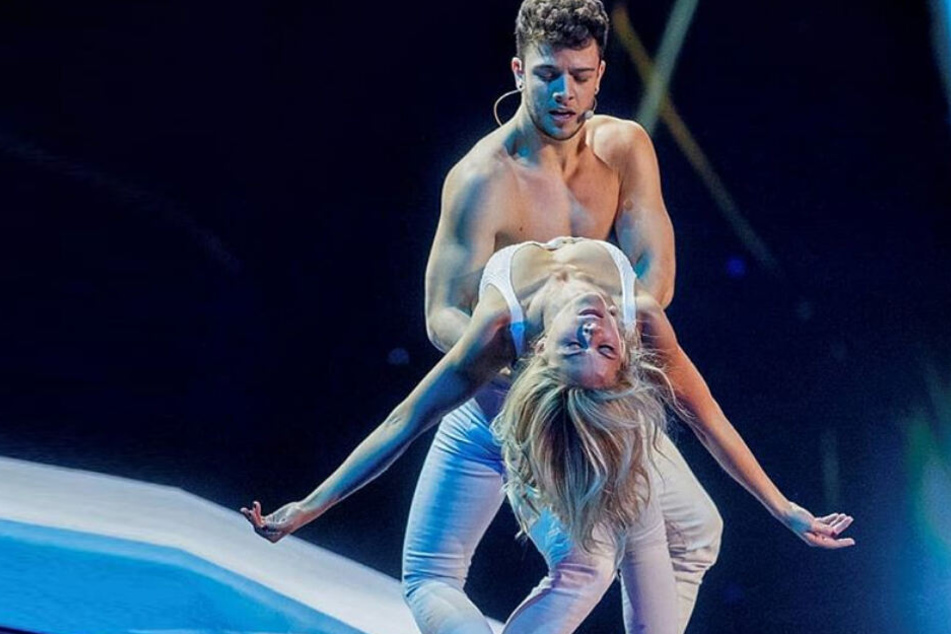 Diese Show-Einlage sorgte mächtig für Wirbel: Helene und Luca ganz nah...