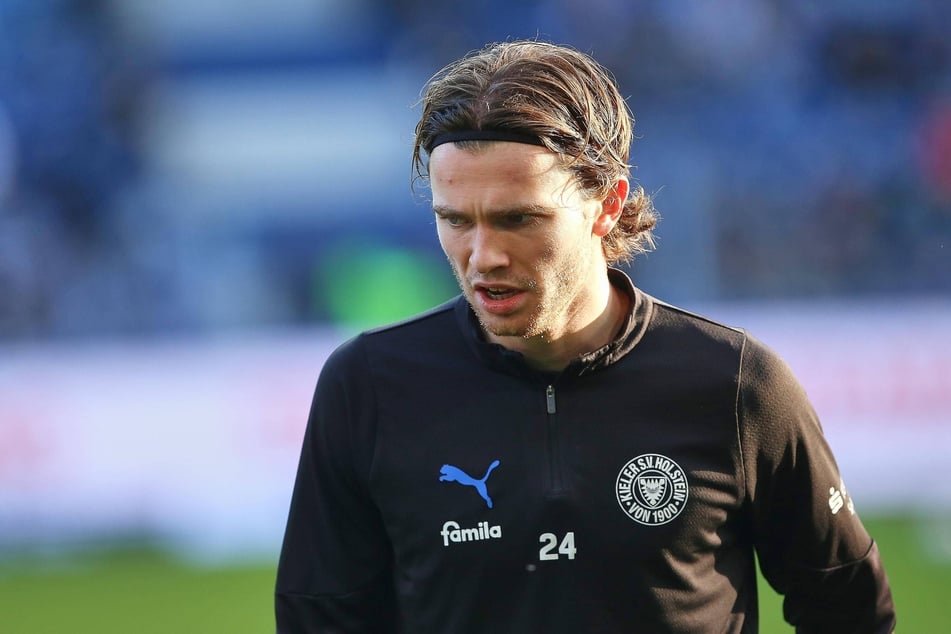 Läuft nicht länger im Trikot der Kieler auf: Magnus Knudsen (24).