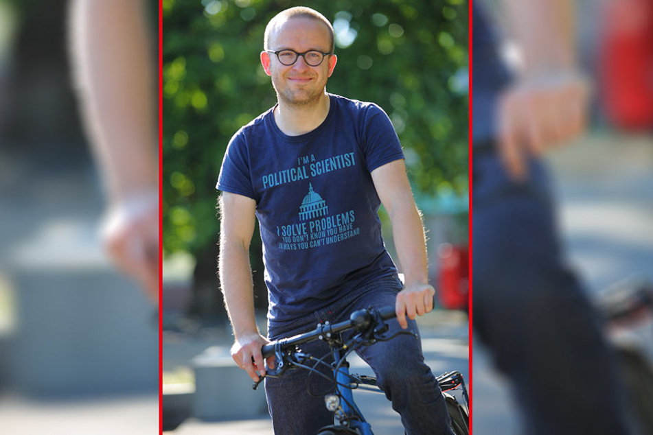 Unterstützt den FDP-Vorstoß: Konrad Krause (35), Sachsenchef des ADFC.