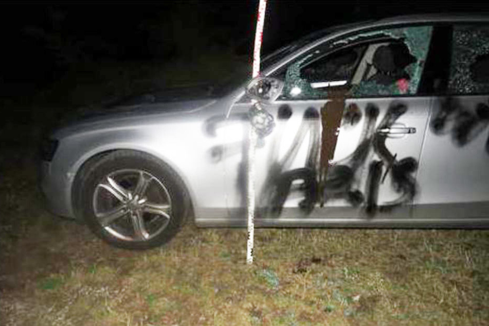 Mitte August kam es in Groitzsch zur Verwüstung eines Audis, der am Großstolpener See abgestellt war.