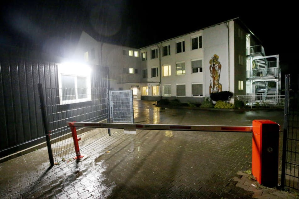 Aufnahme einer Asylunterkunft in NRW.