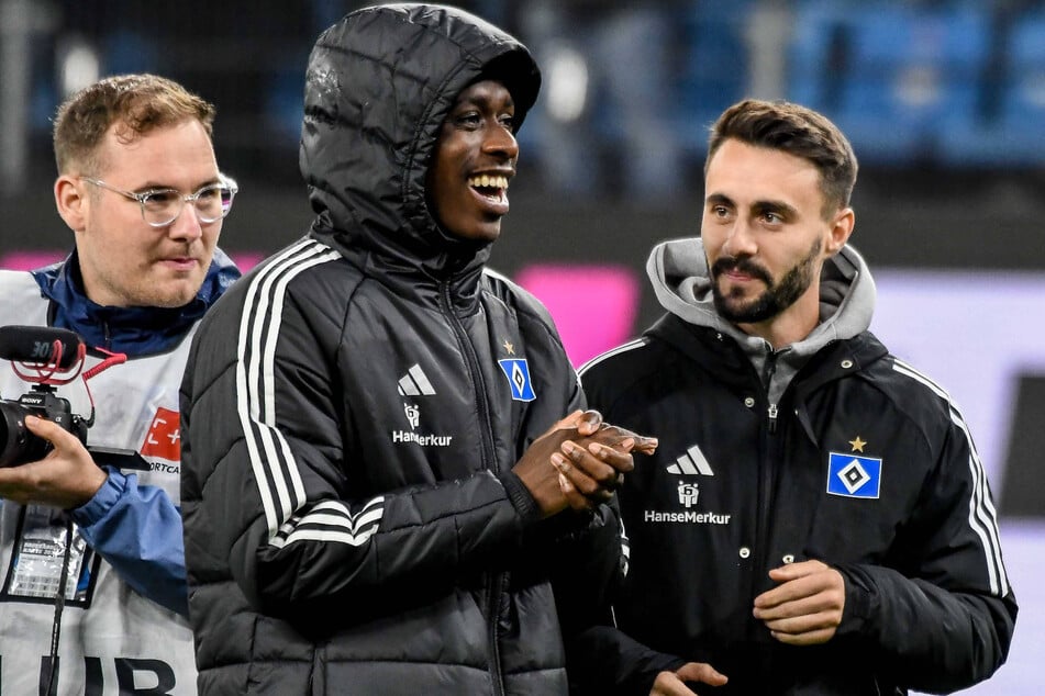 Sambi Lokonga spielte gegen Mainz für den gesperrten Fábio Viera (25, r.), will in Zukunft aber gemeinsam mit ihm auf dem Platz stehen.