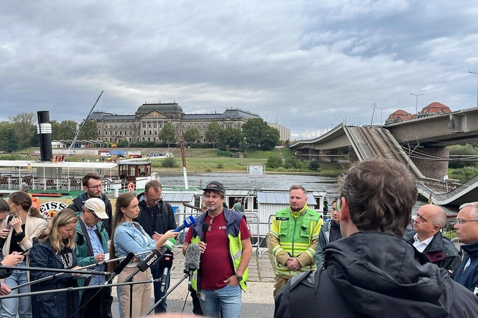 Ein Sprecher der SachsenEnergie informierte nach dem Unglück am Mittwochmorgen über das weitere Vorgehen.