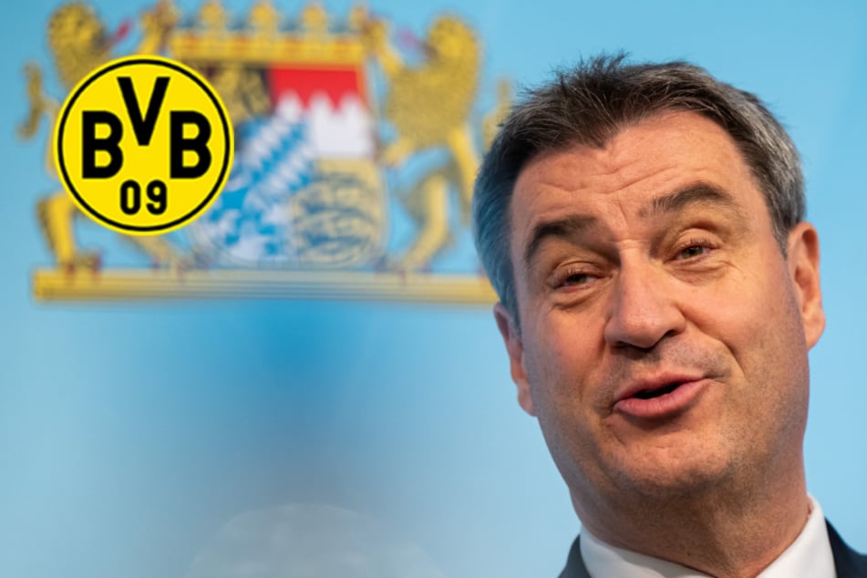 "Die Dortmunder sind zu doof": CSU-Chef Markus Söder stichelt gegen den BVB!