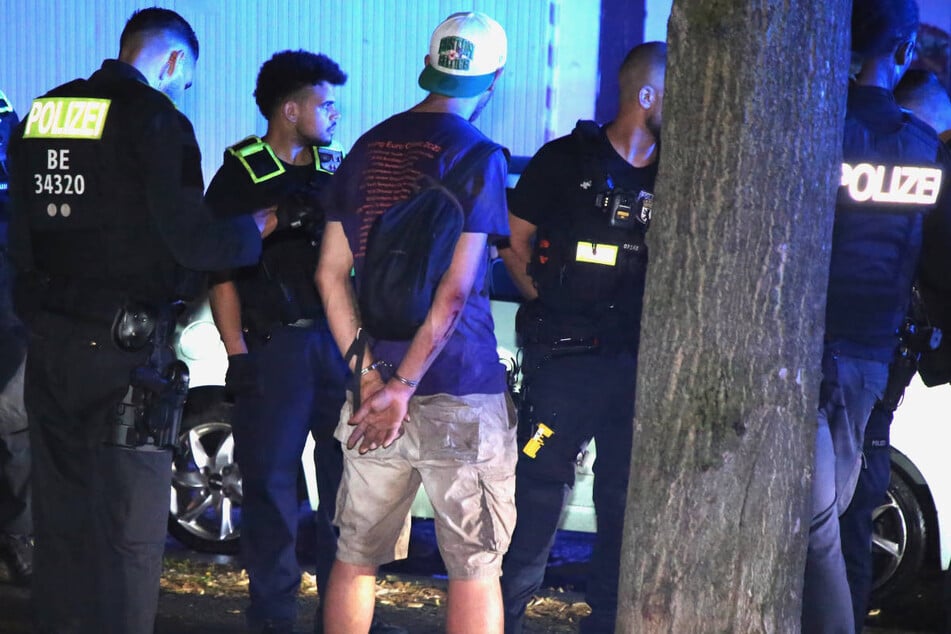 Die Polizei konnte einen Tatverdächtigen festnehmen.