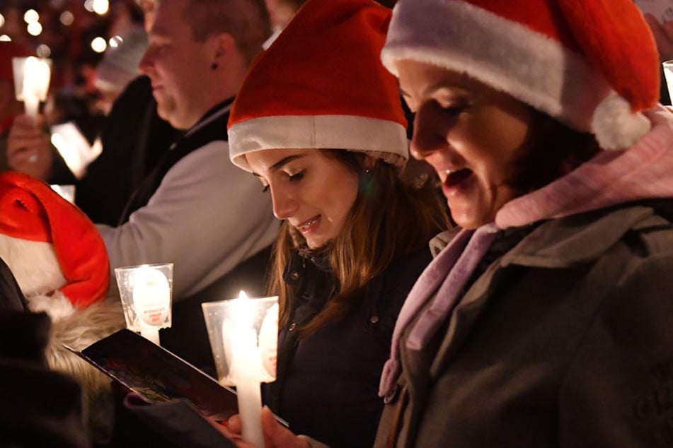 Auch in diesem Jahr war das Weihnachtssingen gut besucht.