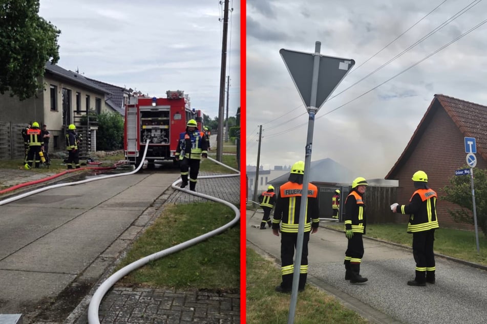 46 Kameraden der Feuerwehr waren vor Ort im Einsatz. (Symbolbild)