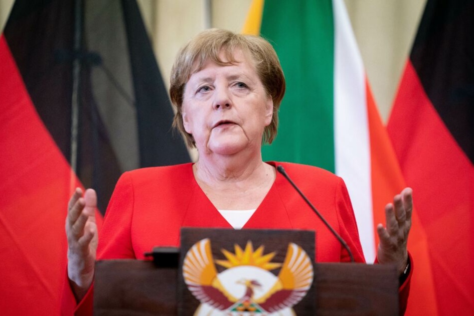 Angela Merkel ist derzeit zu Besuch in Pretoria in Südafrika.