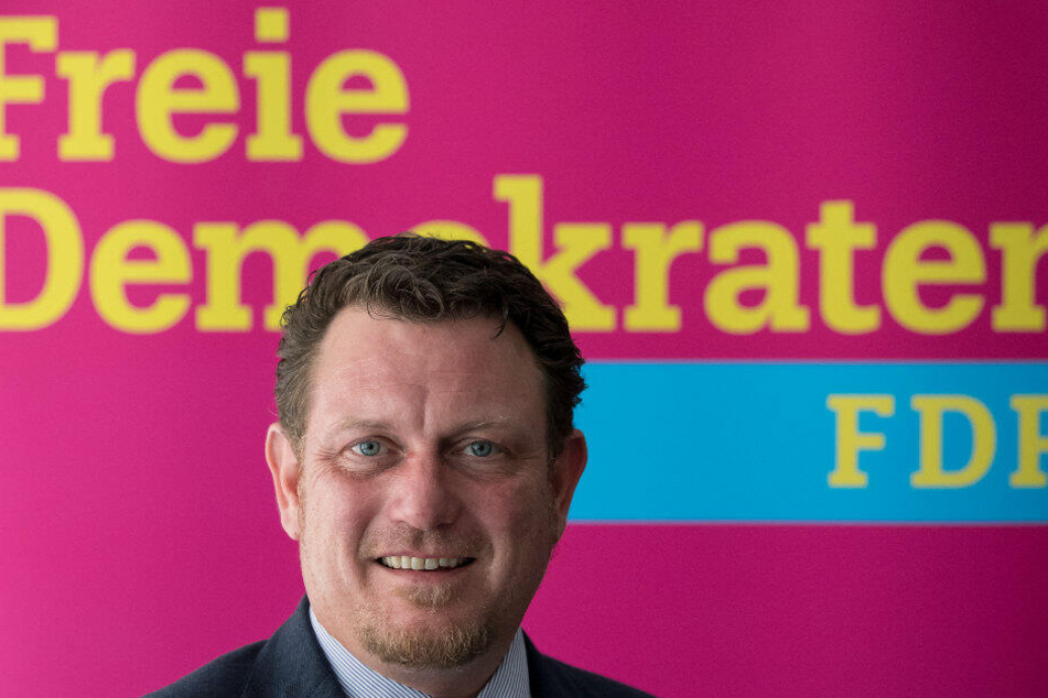 Der Bundestagsabgeordnete Jimmy Schulz (FDP) aufgenommen in der Bayern-FDP Zentrale. (Archivbild)