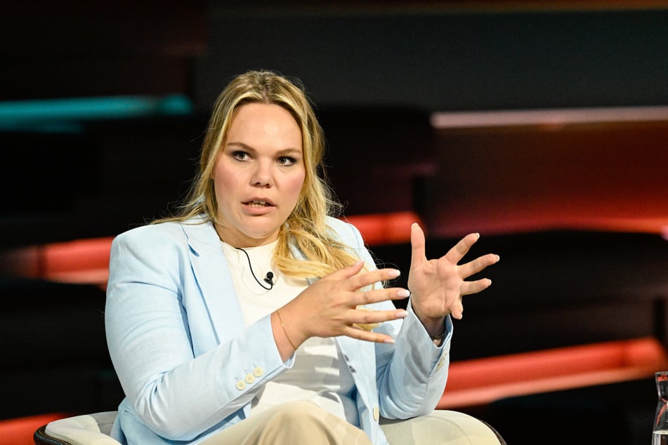 Mittelständlerin Clara Hunnenberg (31) sprach sich im ZDF für die Wehrpflicht aus.
