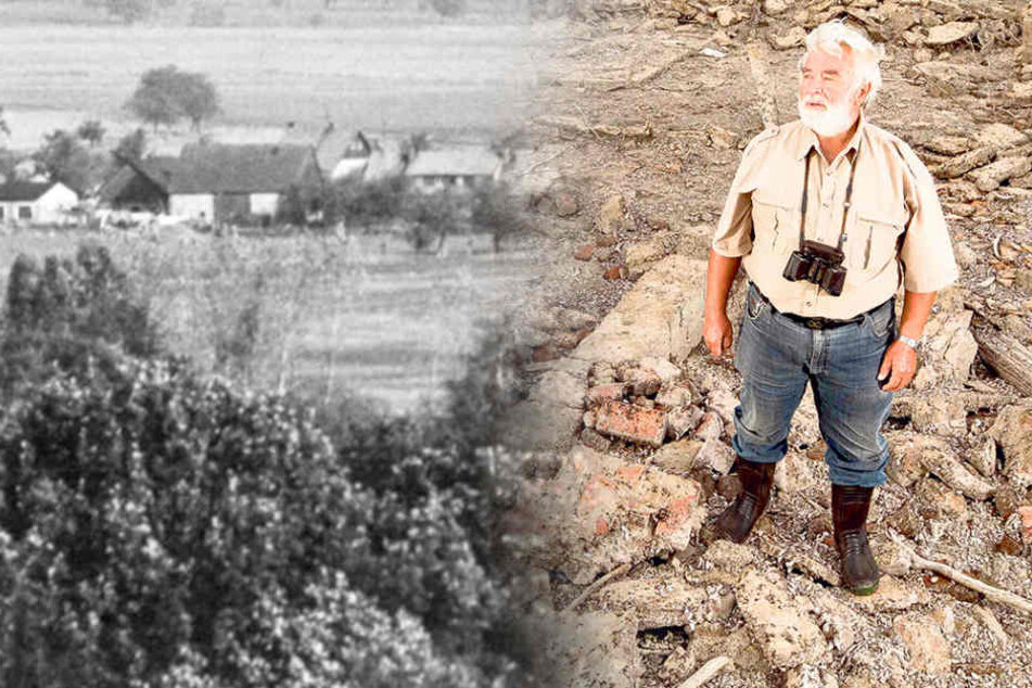 Vor 40 Jahren versunken! Bauarbeiten legen sächsisches Dorf frei