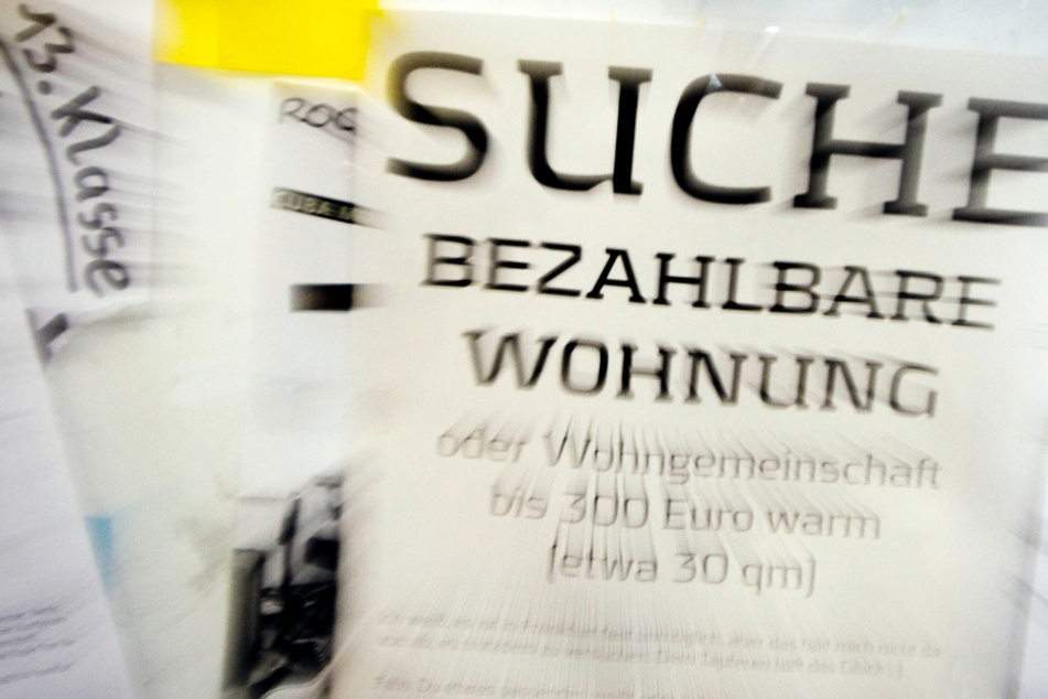 Der Mangel an günstigem Wohnraum in Frankfurt und Hessen ist schon lange ein Problem (Symbolbild).