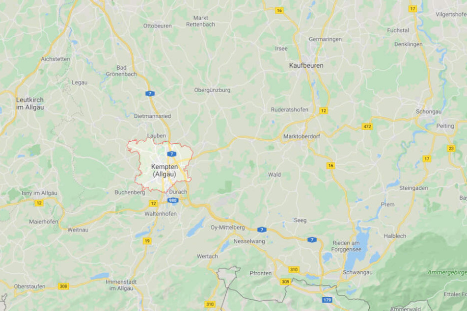 Die brutale Attacke ereignete sich in Kempten im Allgäu.