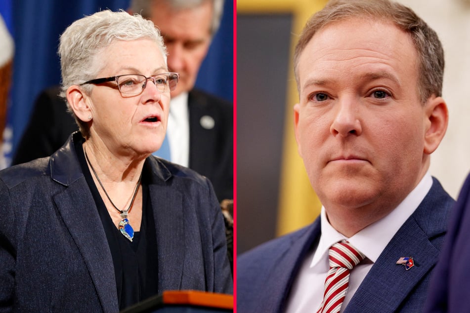 Administrator Lee Zeldin (r.) has faced strong criticism from multiple former heads of the Environmental Protection Agency, including Gina McCarthy, who led the agency during the Obama years.