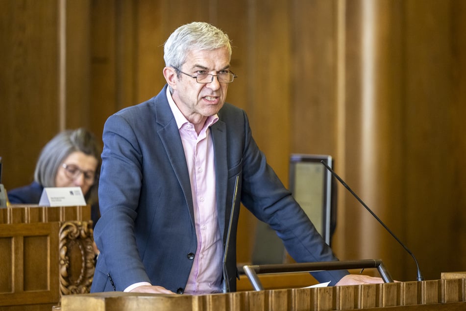 Volkmar Zschocke (56, Grüne) lobte die Besetzung des Schauspielhauses.