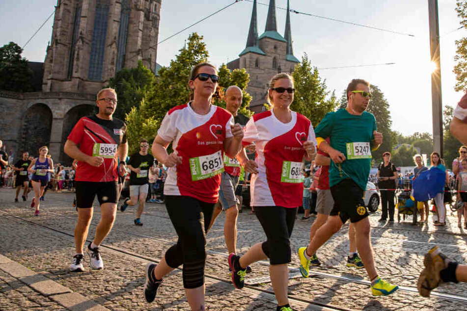 Unter Erfurts Wahrzeichen, dem Dom, lief es sicherlich am Besten.