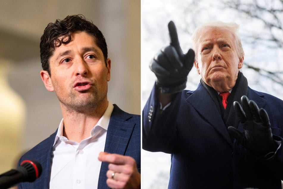 President Donald Trump's (r.) administration has opened criminal investigations into Minnesota leadership over their opposition to his immigration agenda.