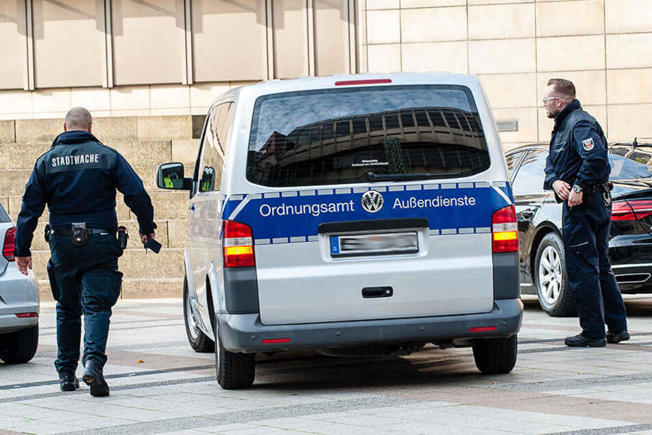 Auch das Ordnungsamt war im Einsatz.