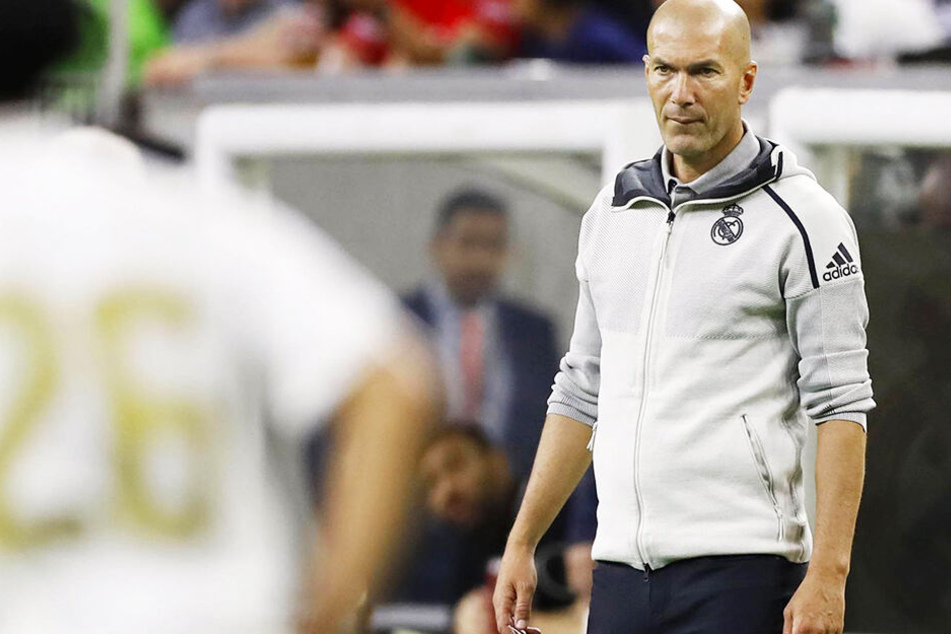 Was Zinédine Zidane momentan sieht, ist alles andere als königlich.